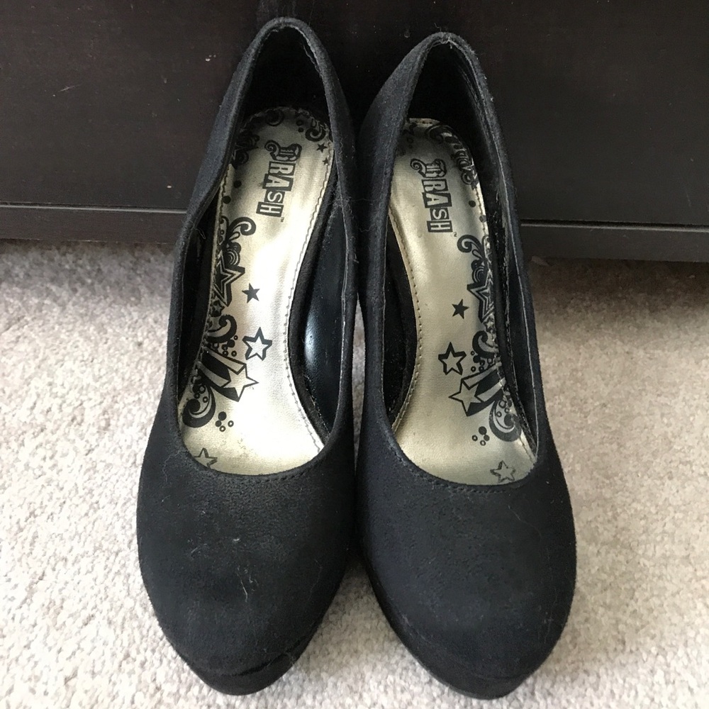 Black heels